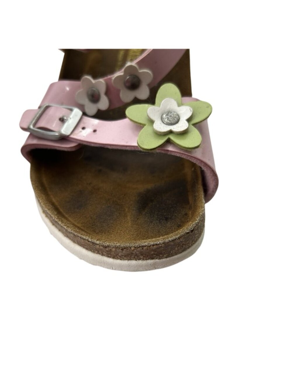 Birkenstock Kids Girls Salina Decorative Flowers Size 3- EU 34 Pink - Cute!! - Picture 8 of 12